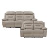 9629LTE-PW Seating-Laconia Collection 2pc Set: Sofa, Love (Power)