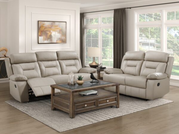 9629LTE Seating-Laconia Collection 2pc Set: Sofa, Love