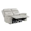 9629SVE-PW Seating-Laconia Collection 2pc Set: Sofa, Love (Power)