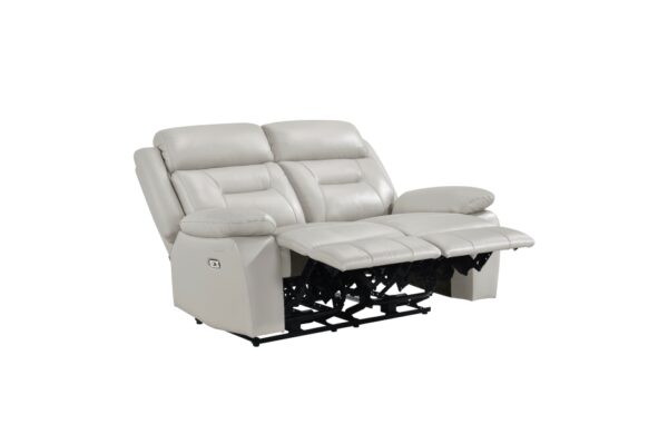 9629SVE-PW Seating-Laconia Collection 2pc Set: Sofa, Love (Power)