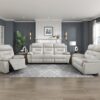 9629SVE-PW Seating-Laconia Collection 2pc Set: Sofa, Love (Power)