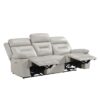 9629SVE-PW Seating-Laconia Collection 2pc Set: Sofa, Love (Power)
