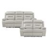 9629SVE-PW Seating-Laconia Collection 2pc Set: Sofa, Love (Power)