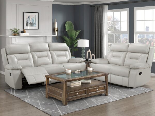 9629SVE Seating-Laconia Collection 2pc Set: Sofa, Love