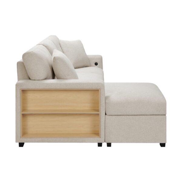 9630BE*2LC2R Sectional with Left Chaise, ...