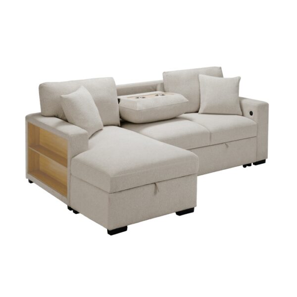 9630BE*2LC2R Sectional with Left Chaise, ...