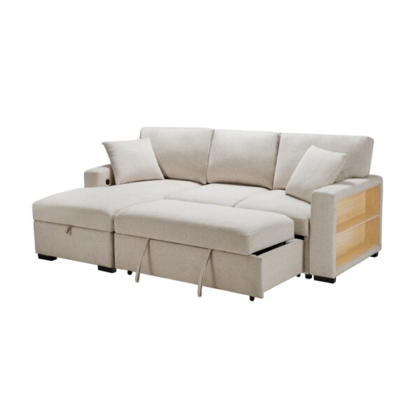 9630BE*2LC2R Sectional with Left Chaise, ...