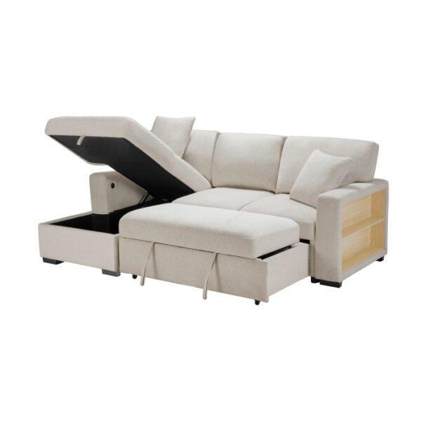 9630BE*2LC2R Sectional with Left Chaise, ...