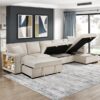 9630BE Seating-Pompano Collection Sectional with Right Chaise,...