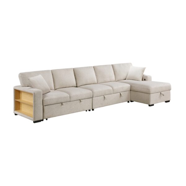 9630BE*32LRC Sectional with Right Chaise,...