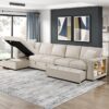 9630BE Seating-Pompano Collection Sectional with Right Chaise,...