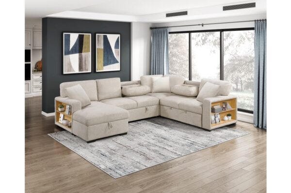 9630BE Seating-Pompano Collection Sectional with Right Chaise,...