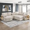 9630BE Seating-Pompano Collection Sectional with Right Chaise,...