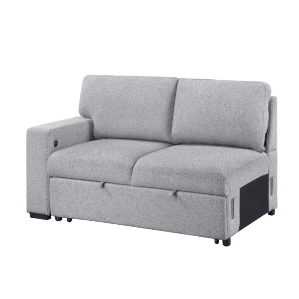 9630GY*22LRC Sectional with Right Chaise,...