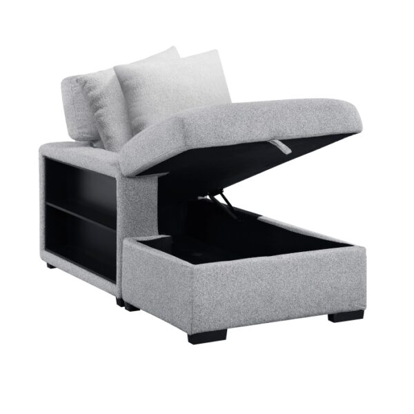 9630GY*2LC2R Sectional with Left Chaise, ...