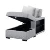 9630GY*22LRC Sectional with Right Chaise,...