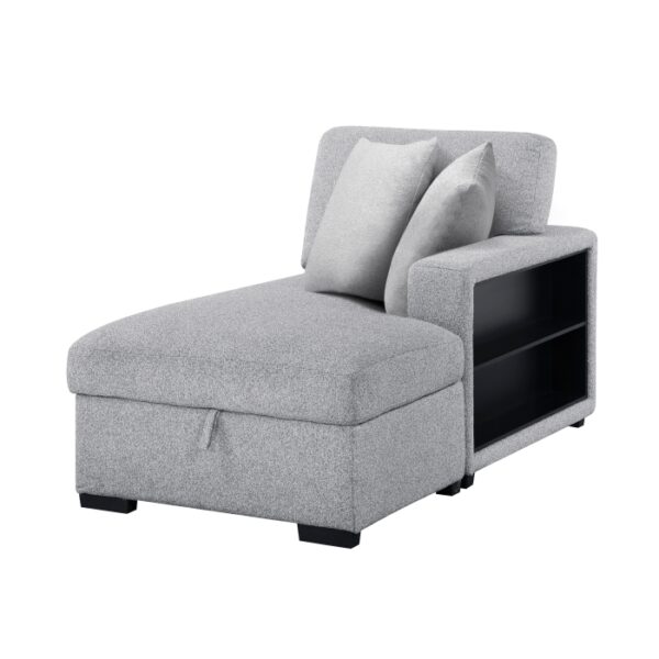 9630GY*22LRC Sectional with Right Chaise,...