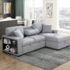 9630GY Seating-Pompano Collection Sectional with Left Chaise, ...
