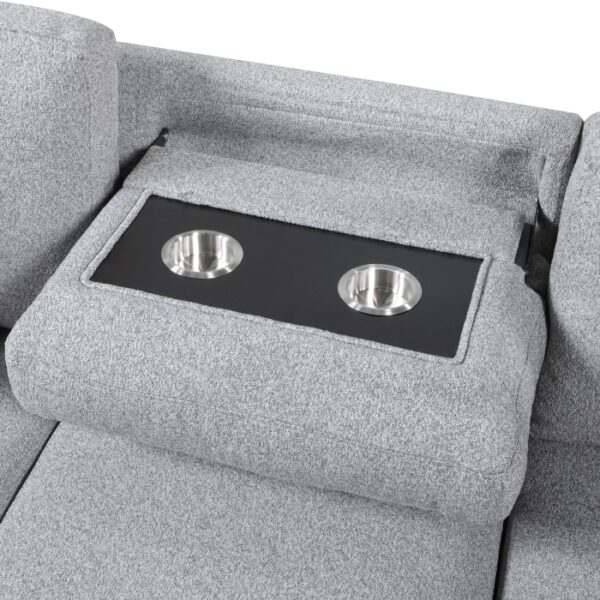 9630GY*22LRC Sectional with Right Chaise,...