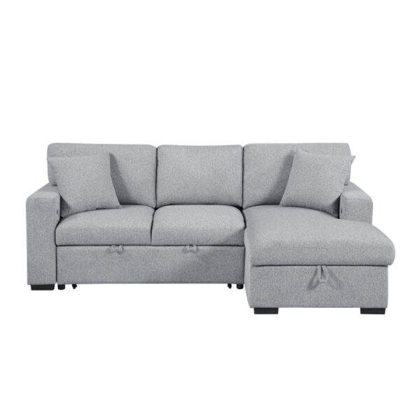 9630GY*22LRC Sectional with Right Chaise,...