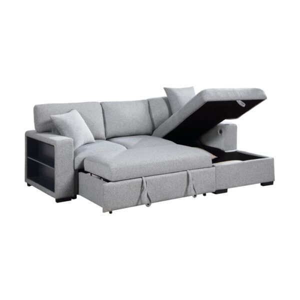 9630GY*22LRC Sectional with Right Chaise,...