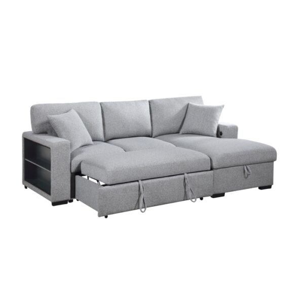 9630GY*22LRC Sectional with Right Chaise,...