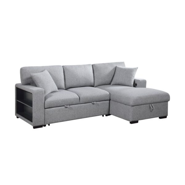 9630GY*22LRC Sectional with Right Chaise,...