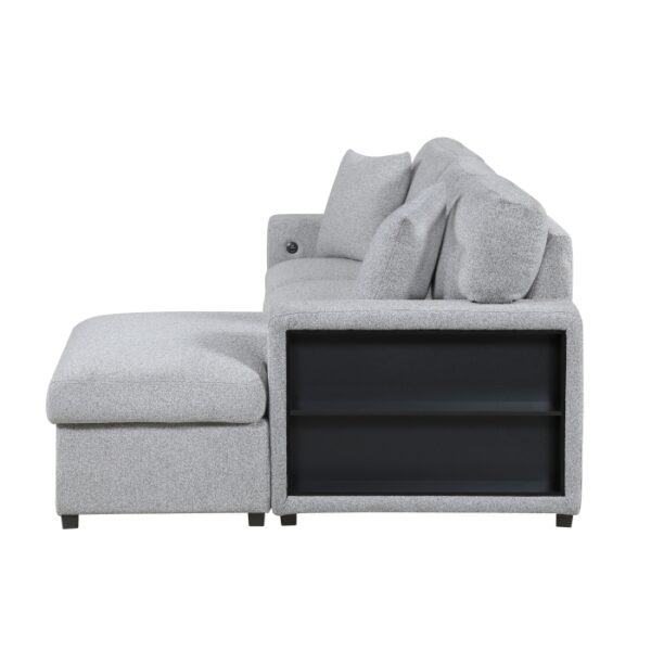 9630GY*22LRC Sectional with Right Chaise,...