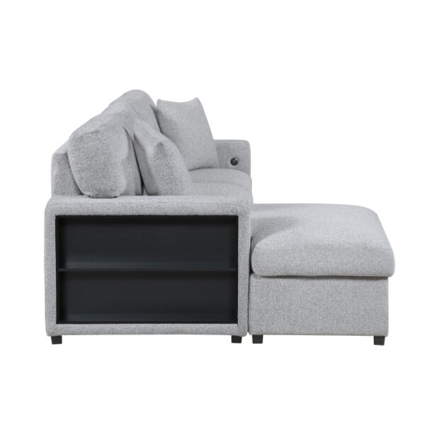 9630GY*2LC2R Sectional with Left Chaise, ...