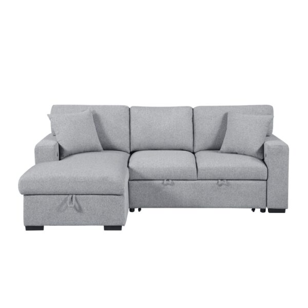 9630GY*2LC2R Sectional with Left Chaise, ...