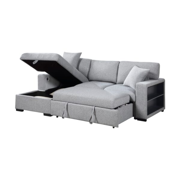 9630GY*2LC2R Sectional with Left Chaise, ...