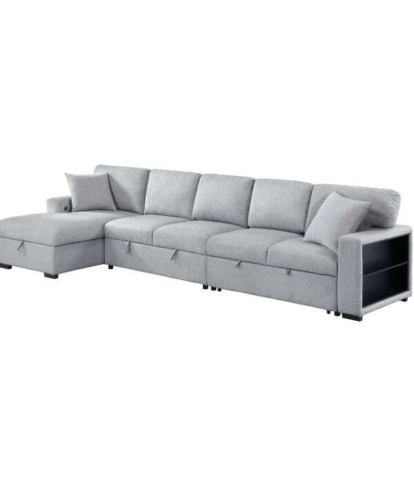 9630GY*3LC2R Sectional with Left Chaise, ...