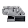 9630GY*42LRC Sectional with Right Chaise,...