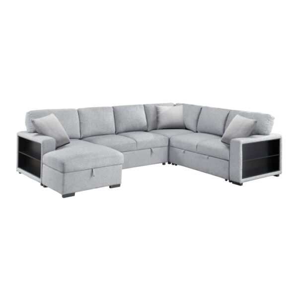 9630GY*4LC2R Sectional with Left Chaise, ...