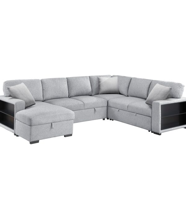 9630GY*4LC2R Sectional with Left Chaise, ...