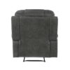 9634DGY Seating-Oberon Collection 2pc Set: Sofa, Love