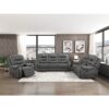 9634DGY-3 Double Reclining Sofa
