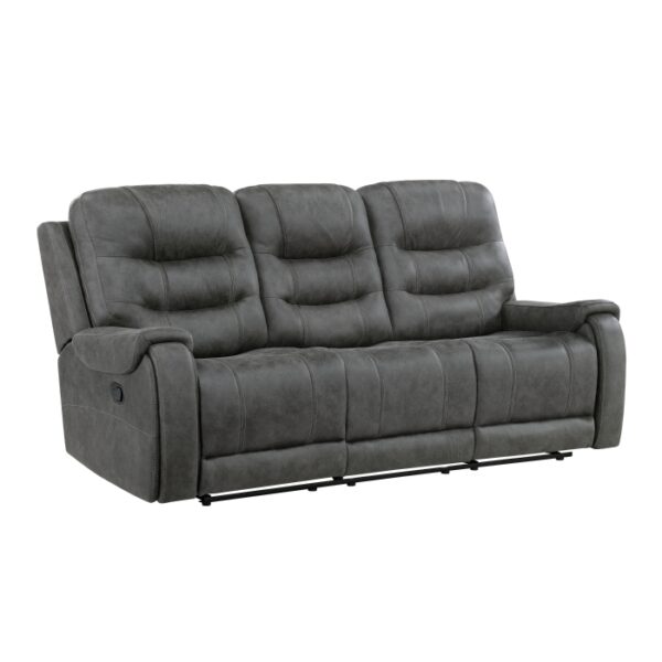9634DGY-3 Double Reclining Sofa