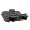 9634DGY-3 Double Reclining Sofa