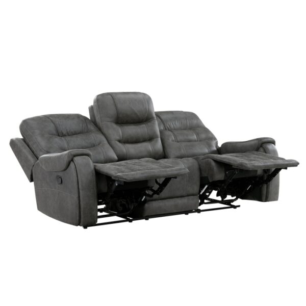 9634DGY-3 Double Reclining Sofa