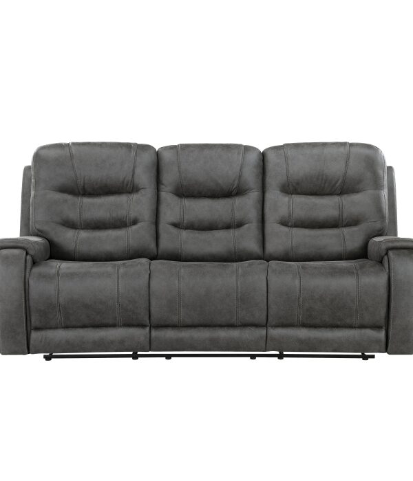 9634DGY-3 Double Reclining Sofa