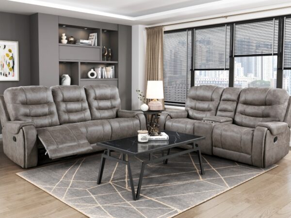 9634GBR Seating-Oberon Collection 2pc Set: Sofa, Love