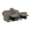 9635BR Seating-Muncie Collection 2pc Set: Sofa, Love