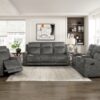 9635DG Seating-Muncie Collection 2pc Set: Sofa, Love
