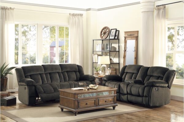 9636 Seating-Laurelton Collection 2pc Set: Sofa, Love