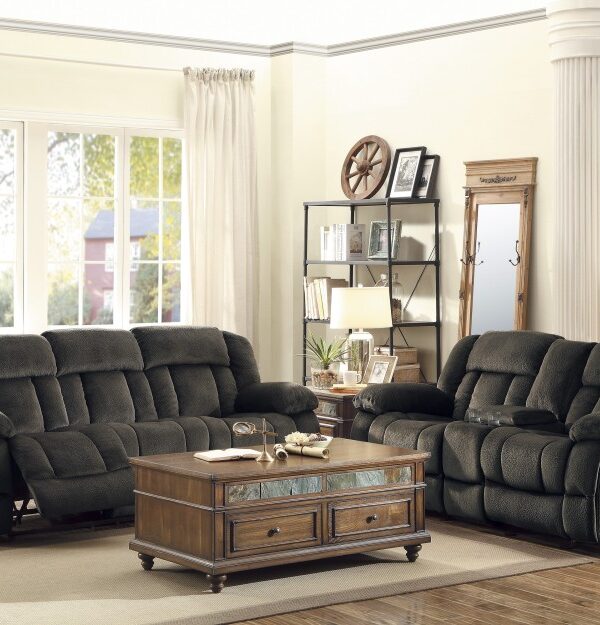 9636 Seating-Laurelton Collection 2pc Set: Sofa, Love