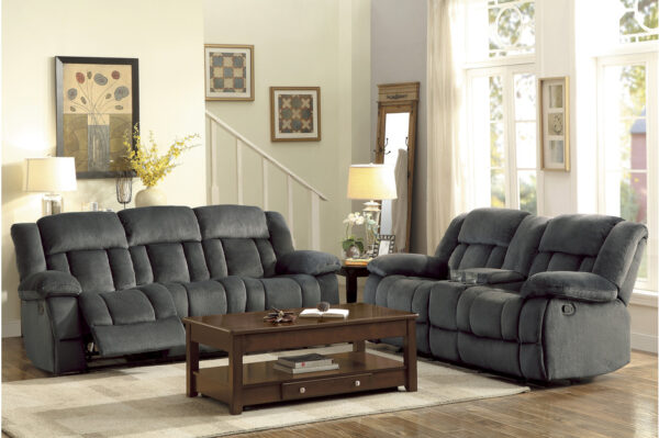 9636CC Seating-Laurelton Collection 2pc Set: Sofa, Love
