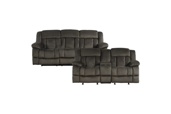 9636 Seating-Laurelton Collection 2pc Set: Sofa, Love