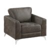 9637BRG Seating-Cazon Collection 2pc Set: Sofa, Love