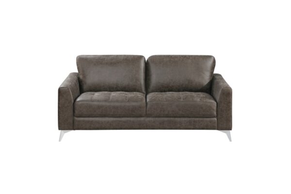 9637BRG Seating-Cazon Collection 2pc Set: Sofa, Love